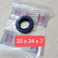 FRONT GEAR SEAL GL100 GL 125 CG110 CG125. 20X34X7