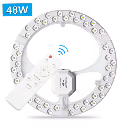 48W round LED Ceiling Light Panel 220V Dimmable Replacement Module for Ceiling Lamps And Fan Lights 
