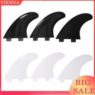 3pcs Surfboard Fins Water Fins Stand Up Paddle Universal Water Splitter for FCS G5 Long Board Water 