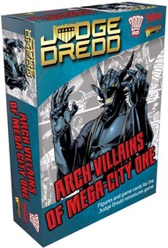 Warlord Judge Dredd Arch Villains of Mega City One Figures for Judge Dredd Miniatures Table Top War