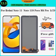 For Xiaomi Redmi Note 11 4G Redmi Note 11S 4G Poco M4 Pro Material LCD Touch Mount