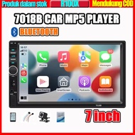 7018B/7020 7 Inch Head Unit Double Din Bluetooth Audio Car MP3 MP5 Player In Touch Screen Radio Car 