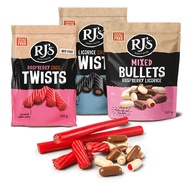 New Zealand RJ's Licorice Candy - RJS Liquorice / Twists / Allsorts