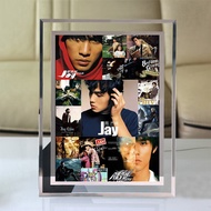 A-6💘South Banner Jay Chou Peripheral Photo Frame Poster New Album Great Works Souvenir Autographed Photograph Ornaments