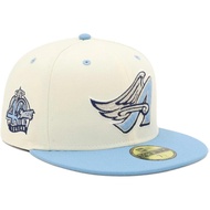 New Era Cap 59FIFTY ONSPOTZ Special Order 59 Fifty 2 -Tone Color Chrome Sky Blue Side Patch Mlb
