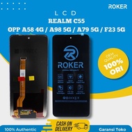 ROKER REALME C55 LCD CIGARETTE - OPPO A58 4G A98 5G/ A79 5G/ F23 5G FULLSET LCD TOUCHSCREEN
