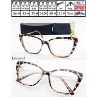Cat eye glasses, leopard minus glasses, trendy glasses