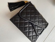 Chanel 香奈兒 雙蓋包 Vintage Classic flap bag 19cm 古董包 8成新