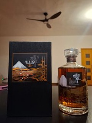 三得利響21年花鳥風月版威士忌