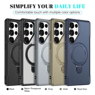 Skin-Feel Magnetic Suction Dot Case Phone Suitable For Samsung Galaxy S26+S25 S24 A36 A15 A27 A56 Sh
