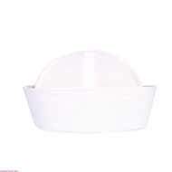 sweety White Sailor Hats Navy Captain Hats Yacht Hat for Teens and Adults Barnacle Boy Hat Costume S