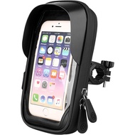 Bike Phone Holder | 360 Rotating Phone Holder for Bike - Front Frame Bag for Bicycle Phone Waterproo