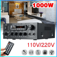COD CLAITE Bluetooth EQ Audio Amplifier Home Theater FM 1000W / ampli mini 12v full bass blutut powe