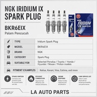 NGK Iridium IX BKR6EIX Spark Plug Palam Pencucuh Performance Plug Malaysia Ready Stock