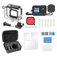 Sports Camera Waterproof Case 196ft/60m Dive Housing Protective Underwater Dive Housing Shell for Go