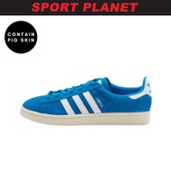 (Pig Skin) adidas Bunga Men Original Campus Sneaker Shoe (Replacement Box) Aqua/White (BZ0070) Sport