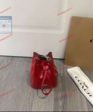 Coach rawstring拉繩迷你水桶包，尺寸約_16148cm