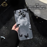 POC0 X3 / X3 Pro NFC Case - Leviora Case - Butterfly Fashion Case - POC0 X3 / X3 Pro NFC Softcase - 