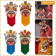 [Loviver] 1 Piece Lion Material, Chinese Spring Festival, Lion Dance Head,