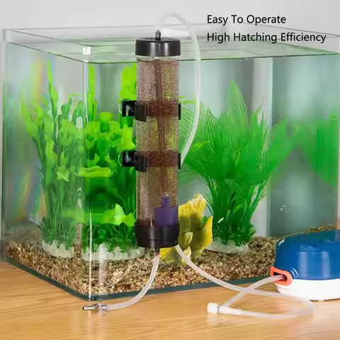 1Set Aquarium Brine Shrimp Incubator Baby Fish Feed Fairy Egg Artemia Alive Hatch Kit Fish for Tank 