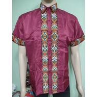 Baju tradisional modern Sabah/Kemeja lelaki Rungus