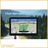 [Lovoski1] GPS Navigator 7 Inch Truck Car Navigation Device Lane Guidance FM Transmitter for Vehicle