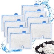 8 Pack Small Replacement Aquarium Filter Cartridges Compatible with Aqueon QuietFlow E Internal Powe