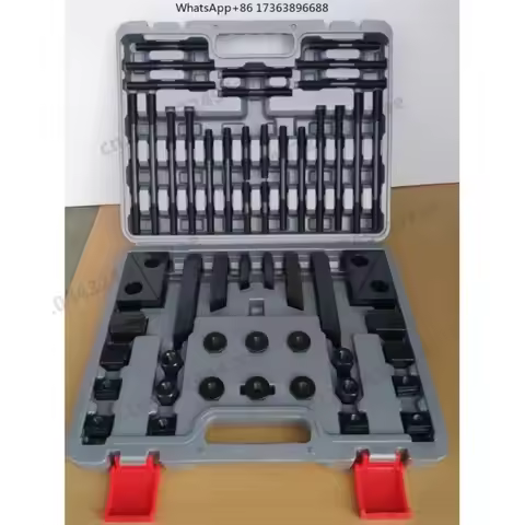 M12 M14 Machine Table Milling Clampig Kit 12mm 14mm T Slot 58pc Steel Clamping Set