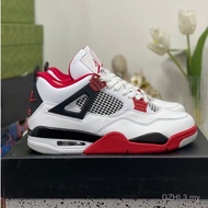 Air Jordan 4 Fire Red Men And Women Basketball Shoes AJ4 Sneakers AJ Sport Shoes DC7770-160 5YF6 KTU