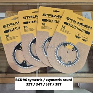 NEW MOTIF strummer chainring mtb asymmetric round Bcd 96 32T 34T 36T 38T