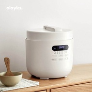 OLAYKS อุปกรณ์ทำอาหารไฟฟ้าขนาดใหญ่ความจุ 5 ลิตร รุ่น OLY-501D หม้อต้มข้าวแบบอัตโนมัติ ปิดก๊าซไดเร็ต