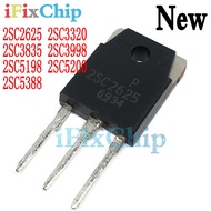 2pcs 2SC2625 2SC3320 2SC3502 2SC3835 TO-3P 2SC3998 2SC5198 2SC5200 2SC5388 TO3P New