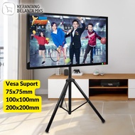 VESA 200 x 200 TV Floor Stand Tripod Bracket for 14-42 Inch TV