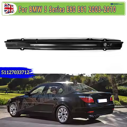 Rear Bumper For BMW E60 E61 5 Series 520d 530i 545i 550i 2003-2010 Bumper Carrier Saloon Touring Rea