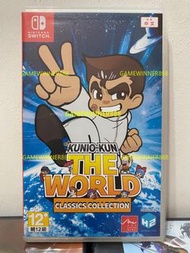 《今日快閃價》（中古二手）Switch NS遊戲 熱血合集 國夫君 世界經典收藏版 Kunio-kun The World Classics Collection 港版中英日文版（包含18款遊戲）