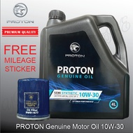 NEW ORI PROTON SEMI 10W30 4L X50 X70 SAGA PERSONA VVT BLM FLX IRIZ EXORA PREVE WAJA ENGINE OIL SYNTH
