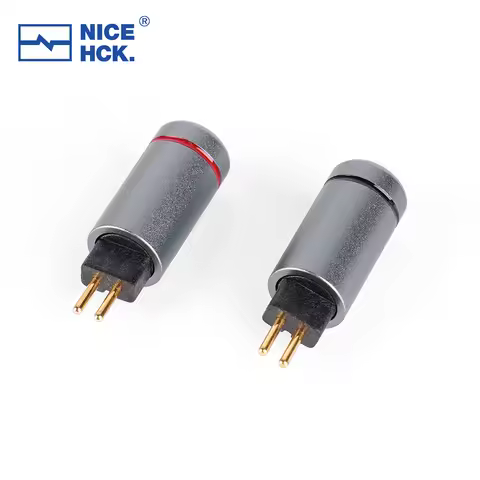 NICEHCK Gold Plated OFC 0.78mm 2Pin Connector Conversion Recessed Pin HiFi Earphone Wire DIY Replace