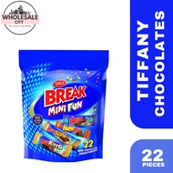 Tiffany Break Mini Fun Chocolates 22pcs