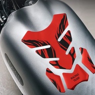 Motorcycle fuel tank fish bone decorative sticker scratch sticker modified flame fish bone sticker