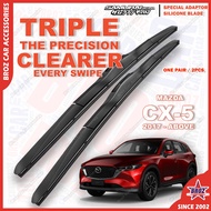 [Mazda CX-5 2017 - Above] SAMURAI Wiper Mazda CX-5 CX5 Silicone Wiper Water Repelling