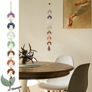 7 Chakra Stones Healing Crystals Tree of Life Wall Hanging Ornament Decor