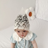 Topi Bonnet Bayi - Topi noni belanda renda lace