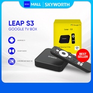 [HOT] Skyworth Google TV Box [LEAP-S3] 2G＋16G, 4K Ultra HD Google Assistant Software Android 11