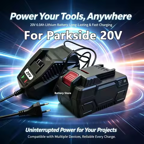 For Parkside 20V full range electric tool battery PAP B1 B3 hand drill battery A3/ PAP 208 A1 4.0Ah 