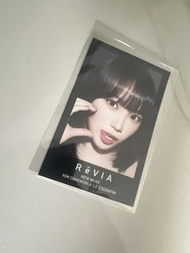 (換任何允真/Kazuha) LE SSERAFIM 金采源 ReVIA代言小卡