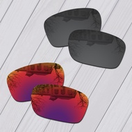 เลนส์อะไหล่ทดแทนป้องกันรอยขีดข่วนโพลาไรซ์2คู่สำหรับ Oakley Holbrook XL OO9417แว่นกันแดดปกป้อง UV 59ม