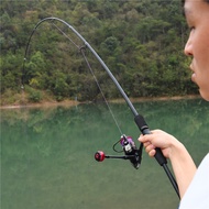 FRRTC Ultra Light Fishing Set 1.6m/1.8m/2.1m Spinning Fishing Rod Matel Spool Fishing Reel For Fresh