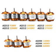 A2212 A2208 Brushless Motor 930KV 1000KV 1400KV 2200KV 2700KV For RC Aircraft Plane Multi-copter Bru