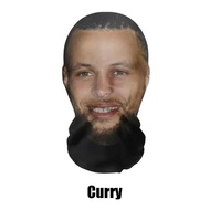 Topeng Penutup Kepala 3D Balaclava Mask Masker Full Face Motif Kobe Bryant Stephen Curry Lebron Jame