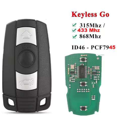 jingyuqin KR55WK49147 Keyless Smart Car Key 315/433/868mhz For BMW 3 Series 5 Series E90 Car Auto Ke
